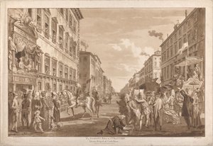 Romerne høflige over for fremmede af Paul Sandby