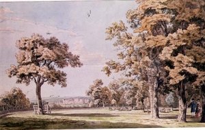 Windsor Castle: fra Great Park af Paul Sandby