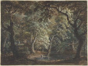 Windsor Great Park, ca. 1790-99 (akvarel) af Paul Sandby