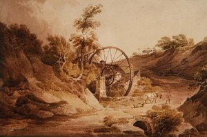 Great Wheel hos Broseley af Paul Sandby Munn