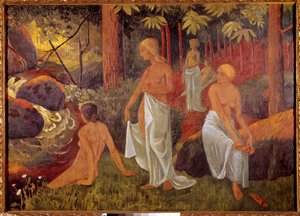 Badende maleri af Paul Serusier (1863-1927) 1908 Paris, Municipal Museum of Modern Art af Paul Sérusier