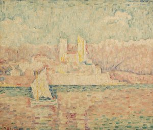 Antibes Morgen, 1919 af Paul Signac