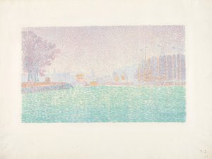 Hos Flushing af Paul Signac
