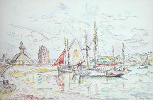 Camaret af Paul Signac