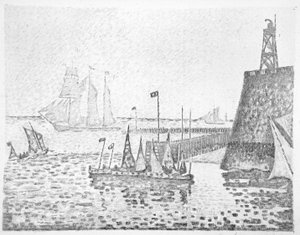 Aften af Paul Signac