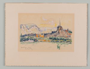 Genève af Paul Signac