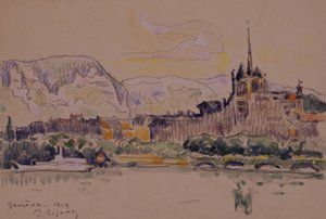 Genève af Paul Signac