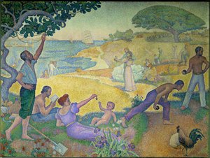 I harmoniens tid. Guldalderen er ikke i fortiden, den er i fremtiden, 1896. af Paul Signac