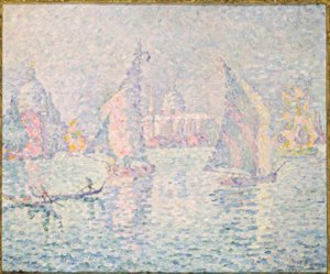 La brume verte, Venise af Paul Signac