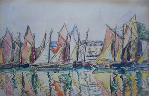 Pouliguen, 1929 af Paul Signac