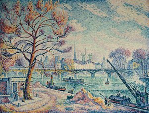 Pont des Arts af Paul Signac