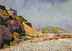 Port-en-Bessin, stranden af Paul Signac