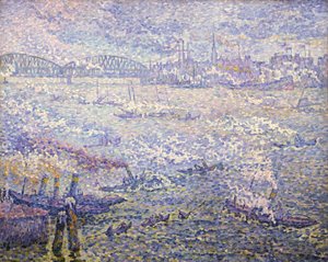 rotterdam. Dampene af Paul Signac