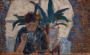 Studie til Spisestuen af Paul Signac
