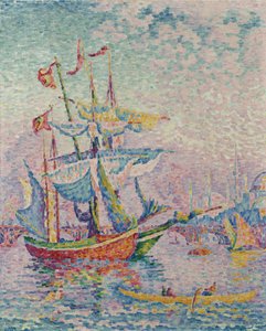 Det Gyldne Horn. Broen, 1907 af Paul Signac