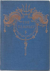Forsidedesign, illustration fra The Tempest, 1908 af Paul Vincent Woodroffe