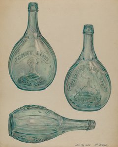 Jenny Lind flaske af Paul Ward