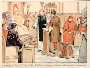 Illustration hentet fra bogen "" Jeanne d