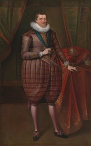 James I af England (James VI af Skotland) af Paul van Somer