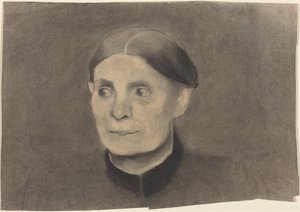 Portræt af en kvinde af Paula Modersohn-Becker