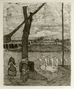 Eventyr om den forsvundne gås af Paula Modersohn Becker