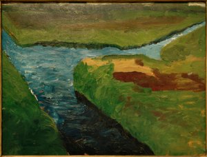 Moorgraben af Paula Modersohn Becker