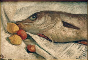 Stilleben med kuller af Paula Modersohn Becker