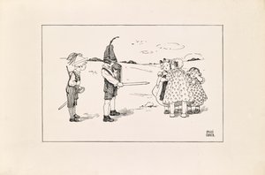 Børn, soldater, der leger af Pauline Ebner