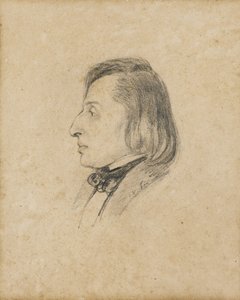 Portræt af Frédéric Chopin