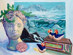 Eklektisk hav-stilleben af Pauline Wegman | Key and Sea Creative