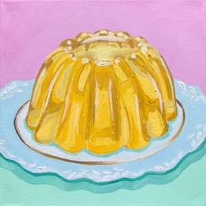 Retro-gelé-dessert af Pauline Wegman | Key and Sea Creative