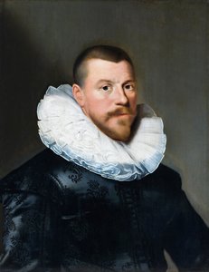 Portræt af en midaldrende mand af Paulus Moreelse