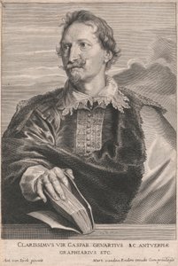 Den mest berømte mand Gaspar Gevartius I.C. Antwerpen, Graphiarius osv.
