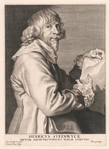 Henricus Steenwyck, Haaggrevens arkitektoniske maler af Paulus Pontius