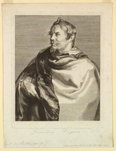 Portræt af Gerard Seghers, fra Icons of Princes of Men af Paulus Pontius