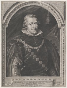 Portræt af Philip IV, 1630., 1630. af Paulus Pontius