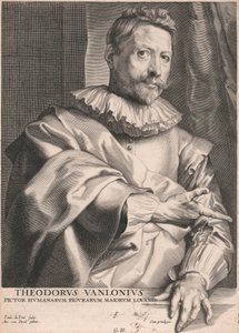 Theodore van Lonius, maler af menneskelige figurer Majors of Louvain af Paulus Pontius
