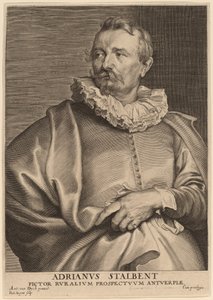 Adrian af Stalbemt af Paulus Pontius after Sir Anthony van Dyck