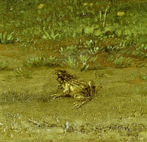 Padde, detalje af en landsmand med sin flok, 1648 (se 242089) af Paulus Potter