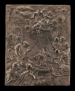 Hyrdernes tilbedelse, ca. 15901600. af Paulus van Vianen