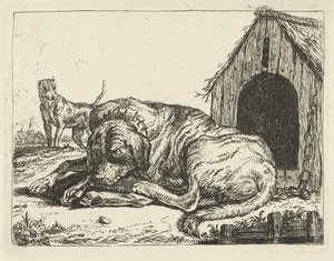 Tillænet hund på en kæde Forskellige hunde (serietitel)