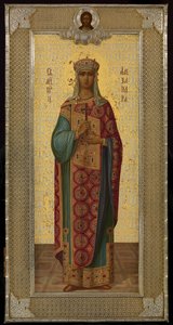 Den hellige kejserinde Alexandra, 1883 af Pavel Akimovich Ovchinnikov