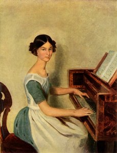 Portræt af Nadezhda Petrovna Zhdanovichova, 1849, 1965.