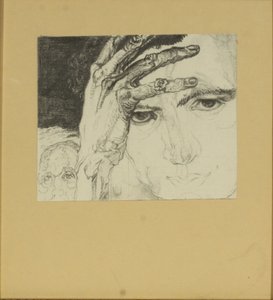 Selvportræt af Pavel Nikolayevich Filonov