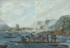 En færgescene på Susquehanna ved Wright