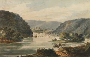 En udsigt over Potomac ved Harpers Ferry, 1811-ca. 1813.