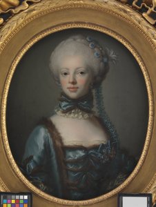 Portræt af grevinde Eleonora Agnes Scheel, født Raben