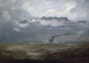 Frisk brise i Bind Valley af Peder Balke