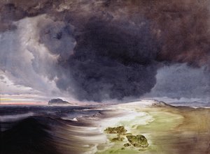 Vardohus fæstning (olie på lærred)