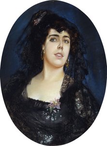 Portræt af Anne Pelterson-Norrie, 1889